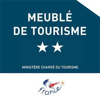 Logo - Meublé de tourisme 2 étoiles